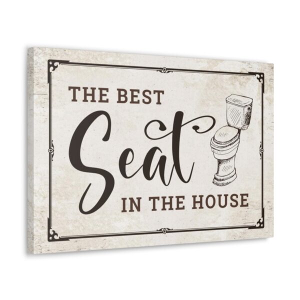 the-best-seat-in-the-house-sign-perspective The best seat in the house - Perspective view