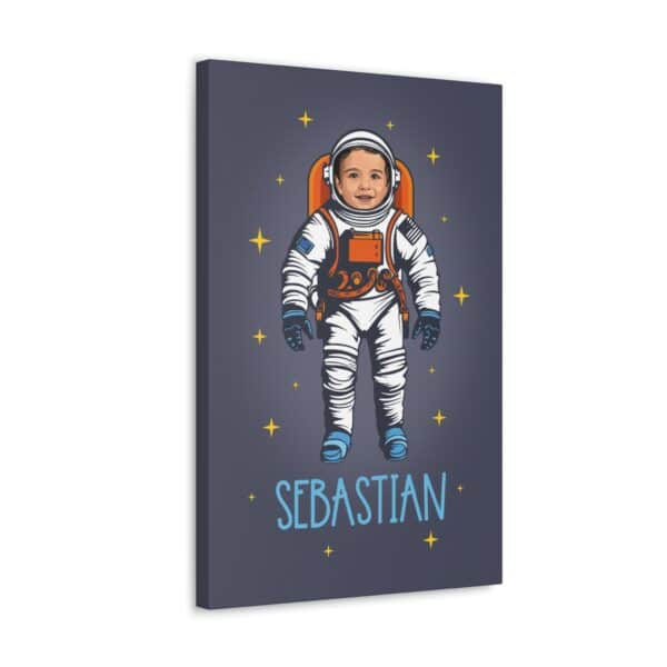 astronaut-nursery-canvas-dark-gray-background-perspective-view astronaut-nursery-canvas-dark-gray-background-perspective-view